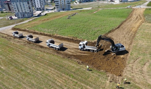 İlkadım Belediyesi ulaşım ağına yeni yollar kazandırmaya devam ediyor