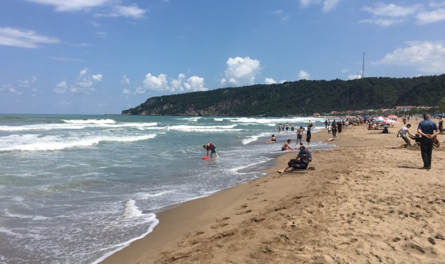 İnkumu plajında denize girmek yasaklandı