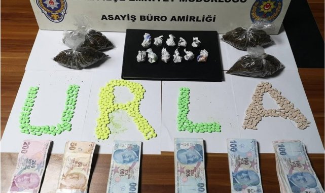 İzmir'de uyuşturucu operasyonu: 2 gözaltı