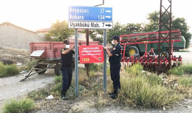 Jandarmadan ''Mutluluğa Kurşun Sıkma Geleceğini Karartma' projesi