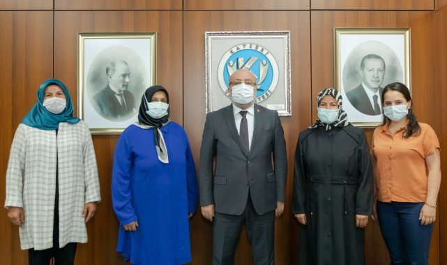 KAÇEM&#039;den KAYÜ Rektörü Karamustafa&#039;ya ziyaret