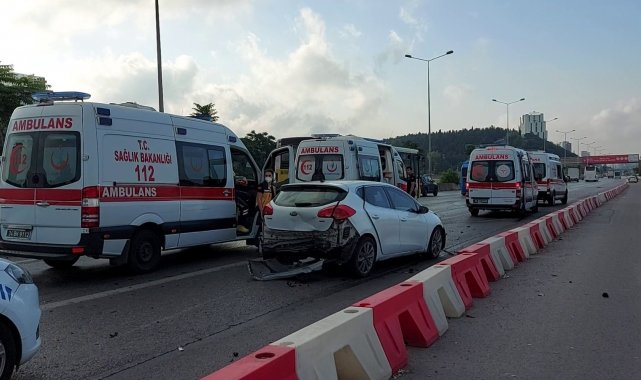 Kadıköy'de alkollü sürücü dehşeti: Art arda 3 araca çarparak durabildi
