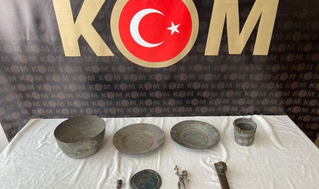 Kahramanmaraş'ta tarihi eser operasyonu