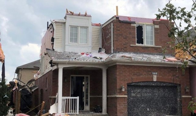 Kanada'yı kasırga vurdu: 8 yaralı