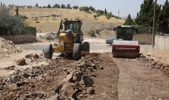 Karaköprü'de yeni yollar açılıyor