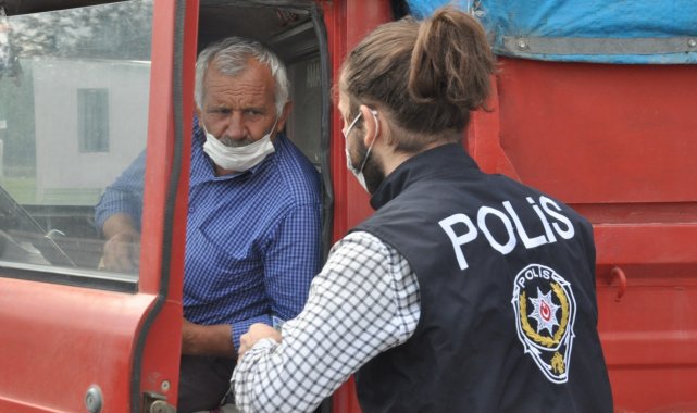 Karantinada olması gereken genç kız uygulamada yakalandı