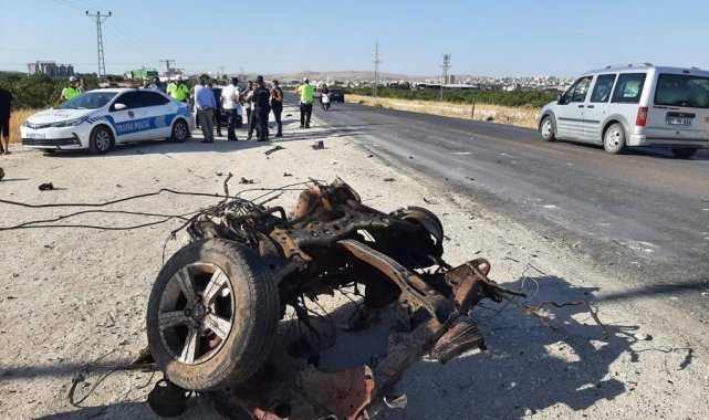 Karayolu savaş alanına döndü: 4 yaralı