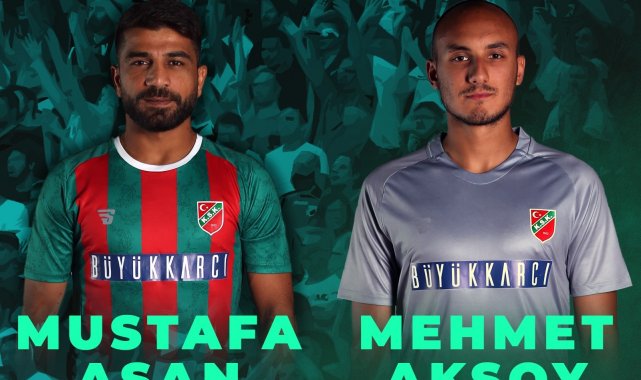 Karşıyaka, Mustafa Aşan ve Mehmet Aksoy'la sözleşme yeniledi