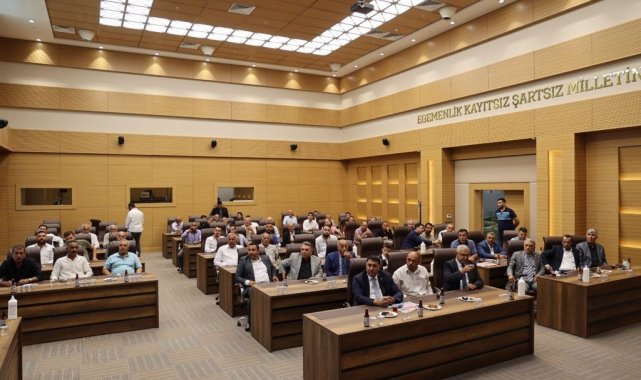 Kilis Belediyesinde bayramlaşma töreni