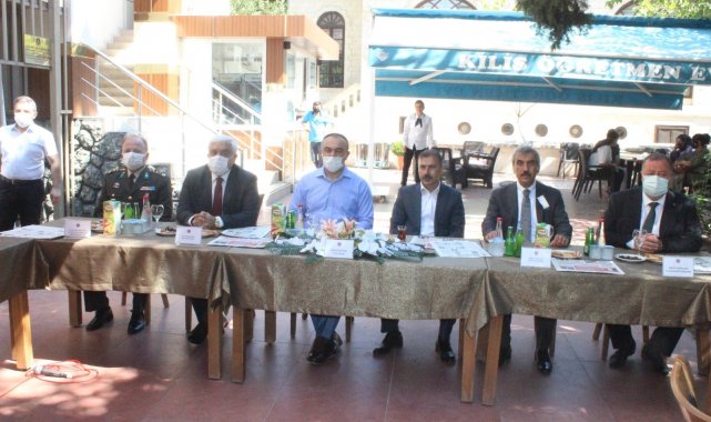 Kilis'te protokol bayramlaşması