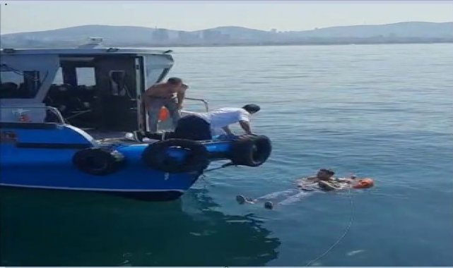 Kınalıada-Bostancı motorunda intihar girişimi