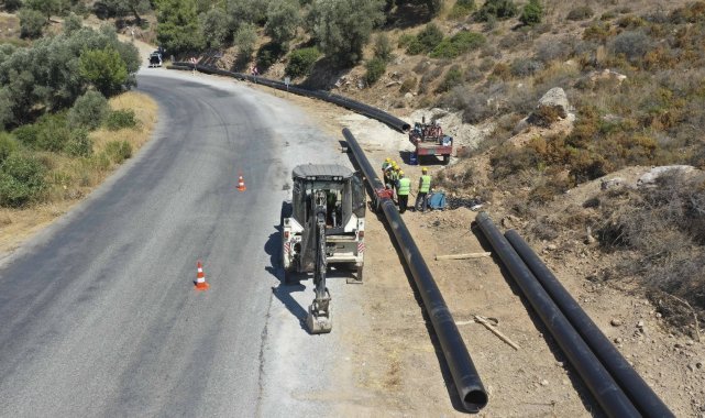 Kirazlı içme suyunda ilk etap tamamlandı