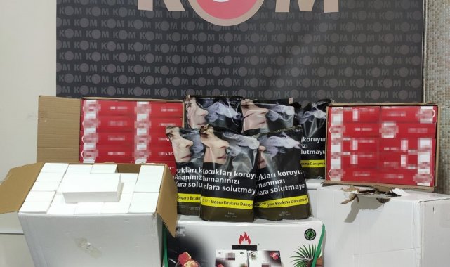 Kırıkkale&#039;de kaçak tütün operasyonu