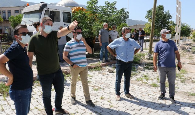 Kırkağaç'ın projelerinde çalışmalar hızla devam ediyor