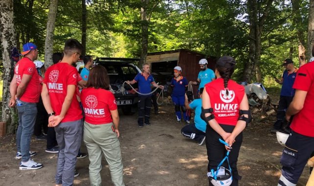 Kırklareli&#039;nde UMKE Temel Modül Eğitimi ve Eğitim Tatbikatı yapıldı