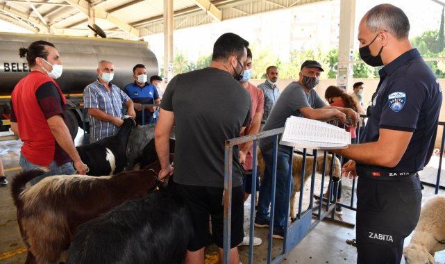 Konyaaltı Belediyesi'nden kurban denetimi