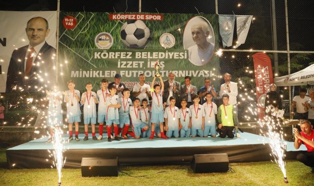 Körfez&#039;de minikler futbol turnuvası düzenlendi
