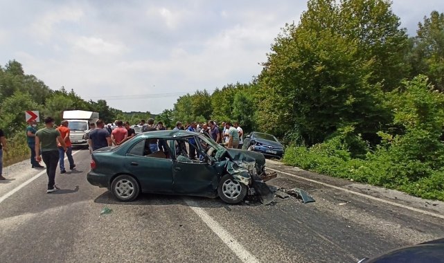 Kurban kesimi dönüşünde kaza: 6 yaralı