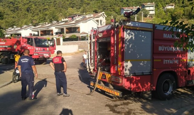 Manisa İtfaiyesi Manavgat ve Marmaris&#039;te