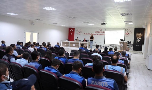 Mardin'de Zabıtaya iletişim ve öfke kontrolü eğitimi verildi
