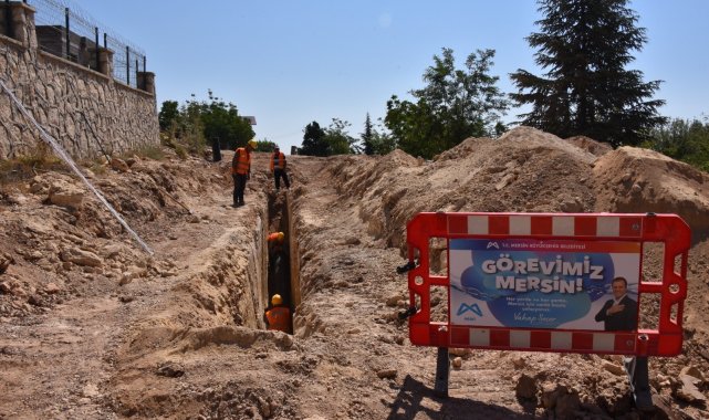 MESKİ, Gözne Mahallesi 1. etap kanalizasyon çalışmalarına başladı