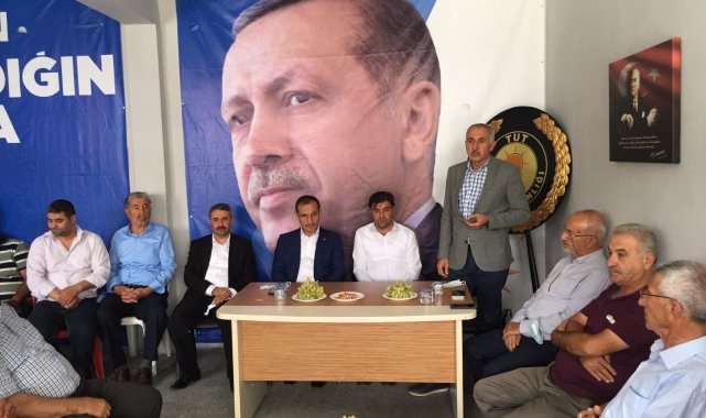 Milletvekili Taş, Tut ilçesinde bayramlaştı