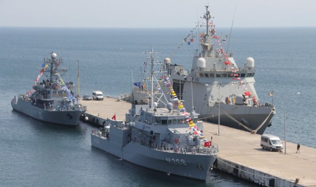 NATO gemileri Sinop'ta