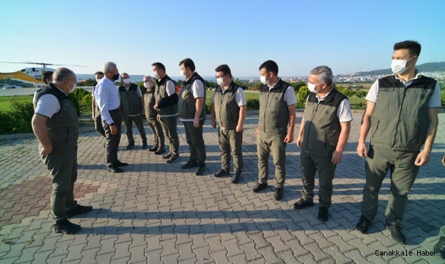 Orman yangınlarına karşı tedbirler denetlendi