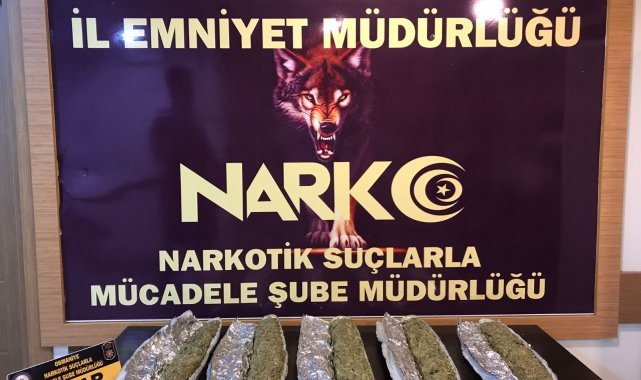 Osmaniye&#039;de 4 kilo esrar ele geçirildi