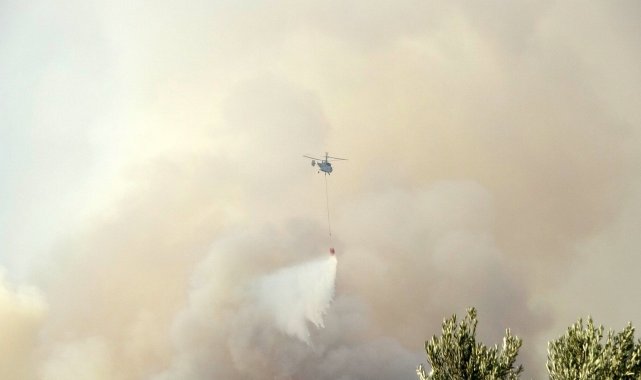 Osmaniye&#039;deki orman yangını kısmen kontrol altına alındı