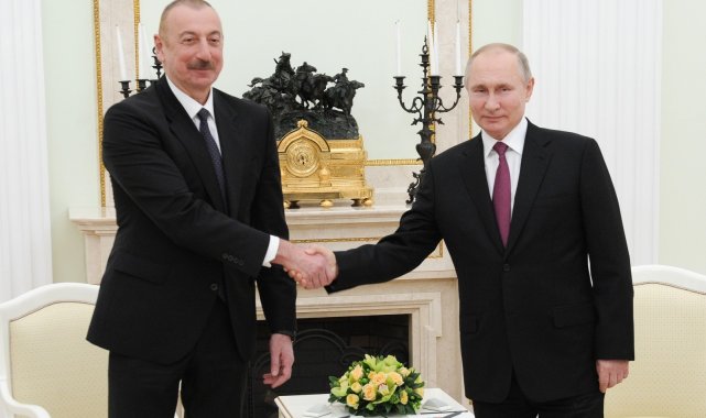 Putin ve Aliyev, yarın Moskova'da görüşecek