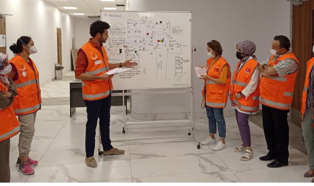 &quot;Hastane afet ve acil durum planı uygulayıcı eğitim programı&quot;