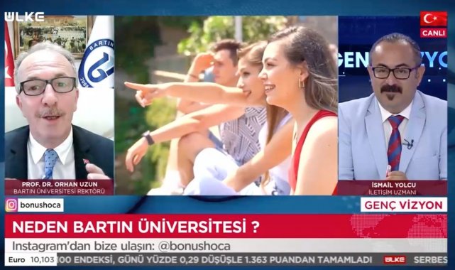 Rektör Uzun: &quot;Burada sizi bekleyen bir gelecek var&quot;