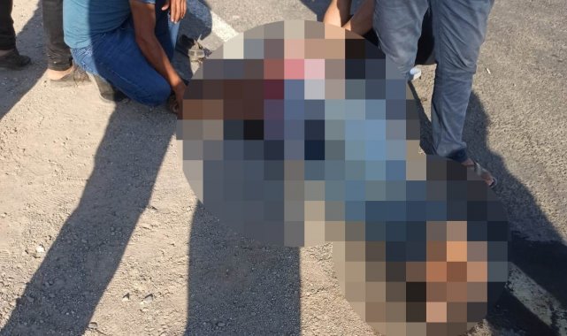 Şahsa çarpıp kaçan sürücü olay yerinde aracının plakasını düşürdü