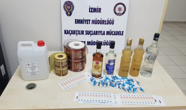 Sahte içki tacirlerine geçit yok