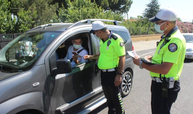 Salihli Polisi'nden bayram denetimi