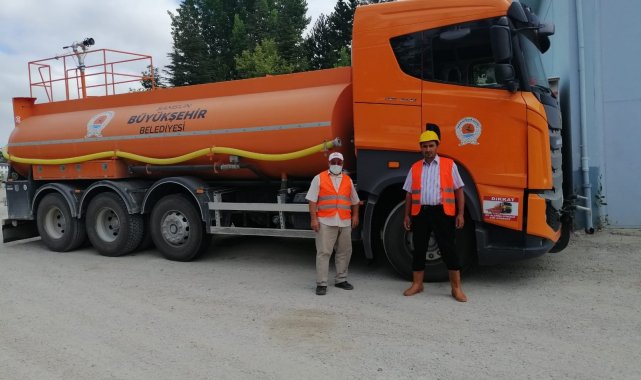 Samsun Büyükşehir Belediyesi Antalya&#039;ya arazöz takviyesi gönderdi