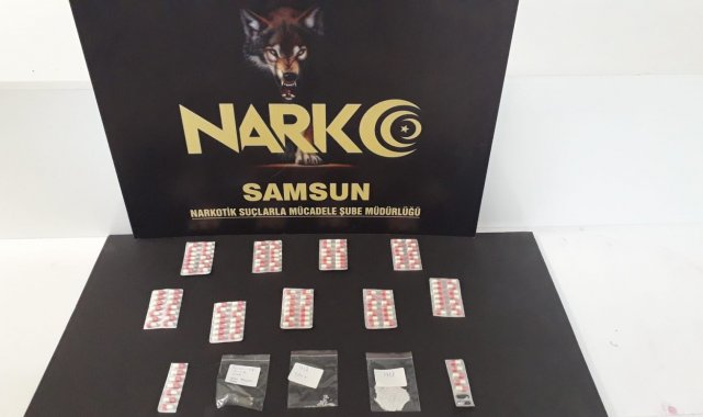 Samsun'da 1 şahıs uyuşturucu ticaretinden gözaltında
