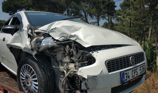 Samsun&#039;da trafik kazası: 2 yaralı