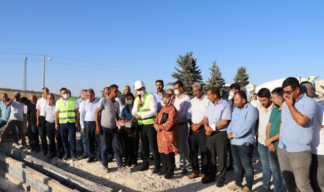 Şanlıurfa'da 200 kişiye istihdam sağlayacak fabrikanın temeli atıldı