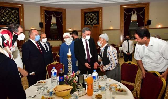 Şehit yakınları ve gaziler bir araya geldi