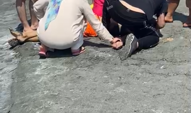 Serinlemek için Salda Gölü&#039;ne giren genç boğuldu