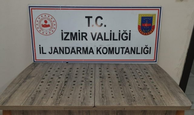 Tarihi eser ticaretini jandarma engelledi