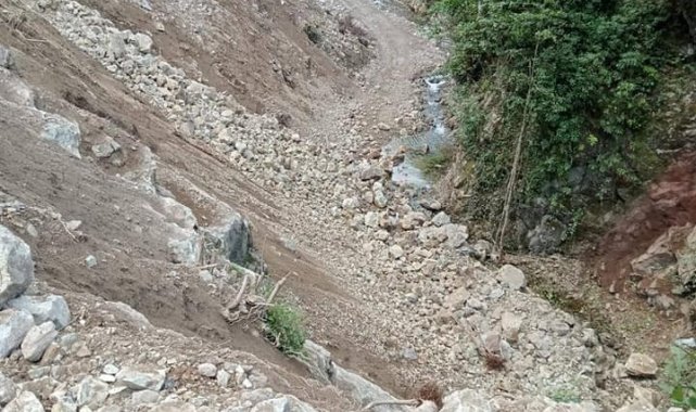 Taş ocağında korkutan patlama