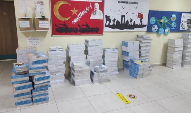 Tekirdağ&#039;da ders kitaplarının okullara dağıtımına başlandı