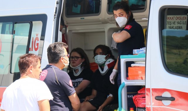 TEM&#039;de zincirleme kaza: 3 yaralı