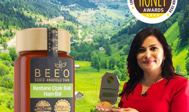 Türkiye&#039;de üretildi Londra Bal Ödüllerinde altın madalya aldı