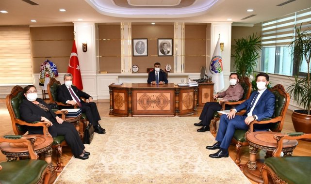 TUTAP Yönetim Kurulu'ndan Vali Gürel'e ziyaret