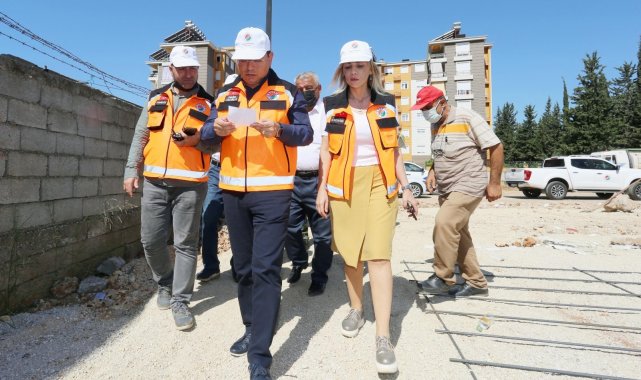Tütüncü, belediye çalışmalarını yerinde inceledi