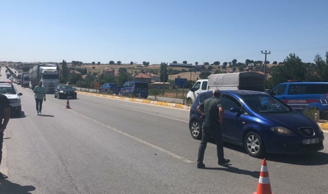 Uşak&#039;ta zincirleme kazada 5 kişi yaralandı